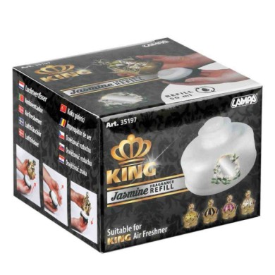 35197-C-01.JPG King Deodorante Per Ambiente Ricarica 50 Ml Gelsomino Lampa Deodoranti