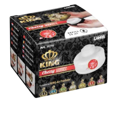 35198-C-01.JPG King Deodorante Per Ambiente Ricarica 50 Ml Ciliegia Lampa Deodoranti
