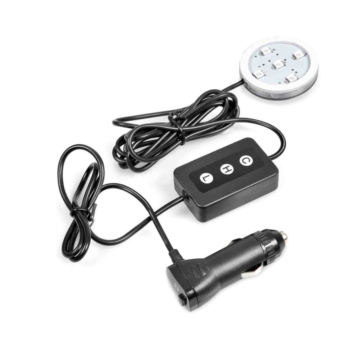 35249-S-01.JPG Trucky Led Base Luminosa A Led 12/24v 7 Colori Con Dimmer Lampa Deodoranti