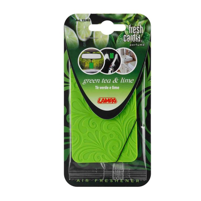 35383-C-01.JPG Fresh Cards Deodorante Per Ambiente Green Tea & Lime Lampa Deodoranti