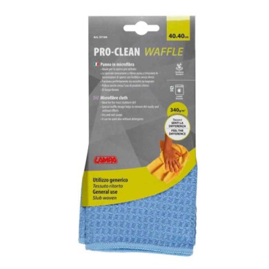 37164-C-01.JPG Pro Clean 40x40 Cm Panno Extrapulente Tessuto Waffle Panni Lavaggio