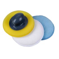 Impugnatura Con Set 3 Cuscinetti Intercambiabili Ø 130 Mm Lucidatrici Lavaggio