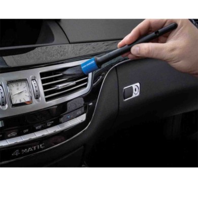 37313-A-01.JPG Pro Detail Kit 5 Pennelli Professionali Per Detailing Auto Spazzole Pulizia Lavaggio
