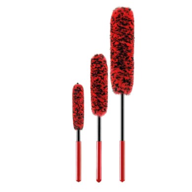 37316-A-02.JPG Shine Kit 3 Spazzole In Microfibra Per Pulizia Cerchi Spazzole Lavaggio Lavaggio