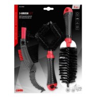 37361-S-01.JPG Set 3 Spazzole Per Pulizia Moto E Ciclo Spazzole Pulizia Lavaggio