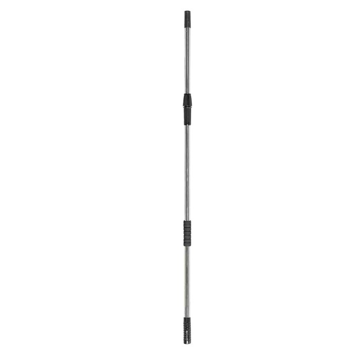 37448-G-01.JPG Manico Telescopico In Acciaio Inox 115 200 Cm Pulivetro Lavaggio