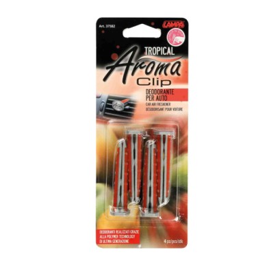 37582-C-01.JPG Aroma Clip Deodorante Per Abitacolo Tropicale Lampa Deodoranti