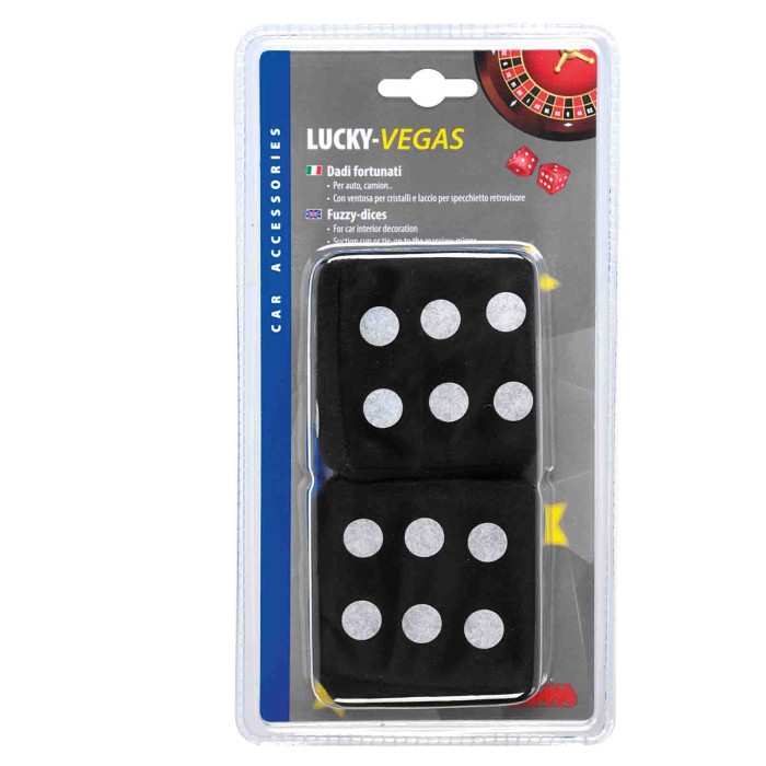37651-A-02.JPG Lucky Vegas Dadi Fortunati Nero Ornamenti Removibili Profili E Ornamenti