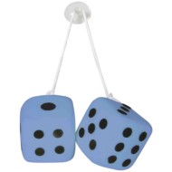 Lucky Vegas Dadi Fortunati Azzurro Ornamenti Removibili Profili E Ornamenti