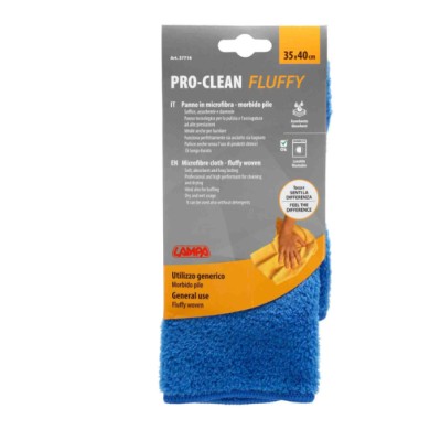 37716-C-01.JPG Pro Clean 30x40 Cm Panno Delicato Tessuto In Morbido Pile Panni Lavaggio