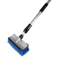 38009-S-01.JPG Bi Level Xl Set Idrospazzola Con Manico Telescopico Innesto A Ghiera Idrospazzole Innesto A Ghiera Lavaggio