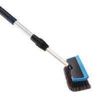 38012-S-01.JPG Set Idrospazzola Con Manico Telescopico Innesto A Vite Idrospazzole Innesto A Vite Lavaggio