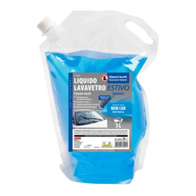 38058-S-01.JPG Liquido Lavavetro Estivo Pronto All'uso 3000 Ml New Car Liquido Lavavetri Lampa