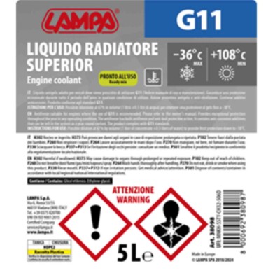 38098-S-01.JPG Superior Blu G11 Liquido Antigelo Radiatore ( 36°c) 5 L Liquido Antigelo Radiatore Lampa