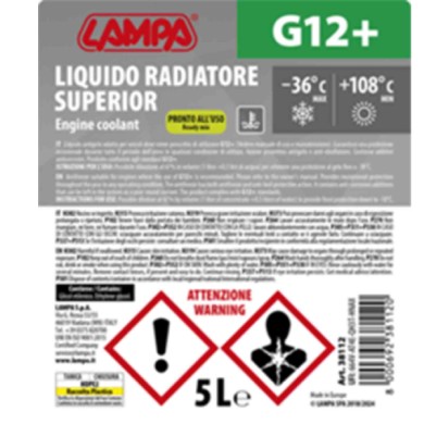 38112-C-01.JPG Superior Verde G12+ Liquido Antigelo Radiatore ( 36°c) 5 L Liquido Antigelo Radiatore Lampa