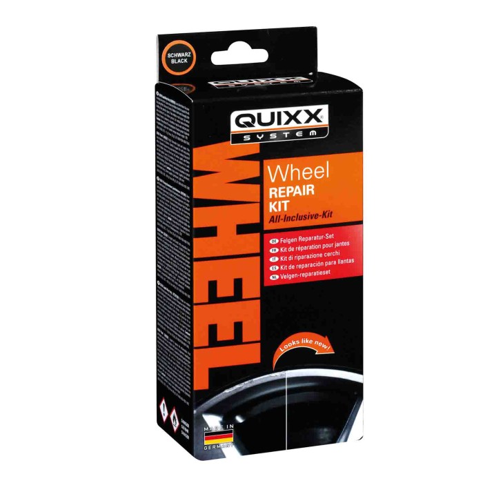 38148-C-01.JPG Quixx Kit Riparazione Cerchi In Lega Nero Quixx