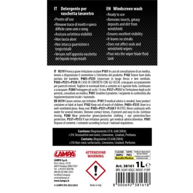 38161-S-01.JPG Gran Pree Liquido Detergente Cristalli ( 20°c) 1000 Ml Gran Pree