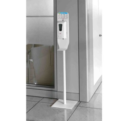 38188-A-01.JPG Dispenser Automatico Completo Di Piantana Igienizzanti E Protezioni Igiene E Protezione