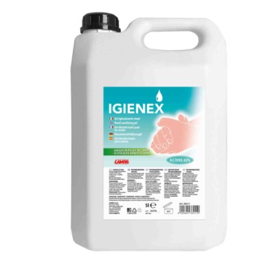 38211-S-01.JPG Igienex Gel Igienizzante Mani 5 L Igienizzanti E Protezioni Igiene E Protezione
