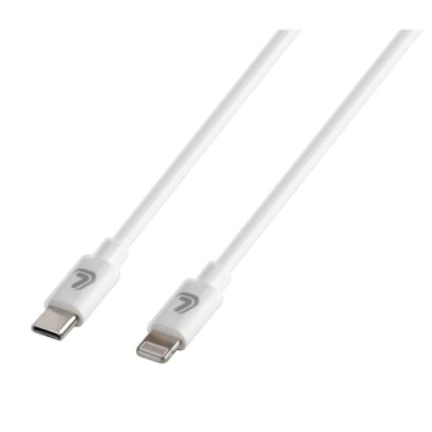 38682-C-01.JPG Linea Essentials Cavo Usb C   Apple 8 Pin 100 Cm Bianco Linea Essentials Accessori Telefonia