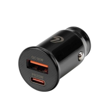 38692-S-02.JPG Linea Essentials Caricabatteria 2 Porte Usb (a+c) Pd 20w 12/24v Linea Essentials Accessori Telefonia