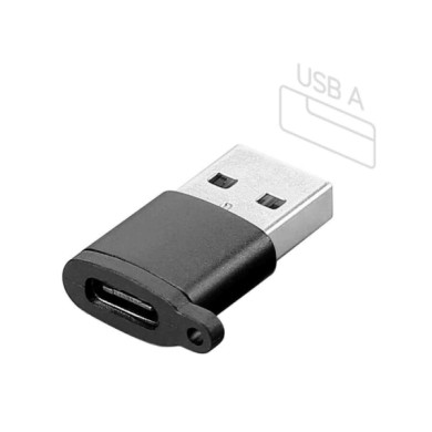 38695-S-01.JPG Linea Essentials Adattatore Usb C Usb A Linea Essentials Accessori Telefonia