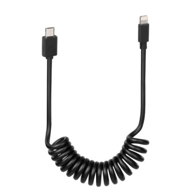 38703-A-01.JPG Cavo A Spirale Per Ebike Micro Usb   Apple 8 Pin Apple Lightning/8 30 Pin Cavi