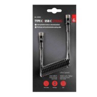 38707-C-01.JPG Cavo A Spirale Usb Type C   Type C 100 Cm Type C Cavi