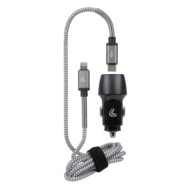 38712-S-01.JPG Kit 2 In 1 Lightning Pro Pd/qc 3.0 18w 12/24v Apple Lightning/dock 30 Pin Kit Di Ricarica