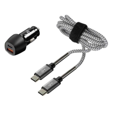 38715-S-02.JPG Kit 2 In 1 Type C Pro Pd/qc 3.0 18w 12/24v Type C Kit Di Ricarica