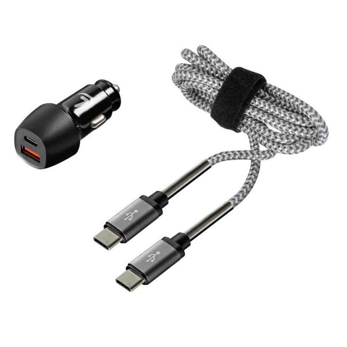 38715-S-02.JPG Kit 2 In 1 Type C Pro Pd/qc 3.0 18w 12/24v Type C Kit Di Ricarica