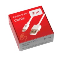 38815-S-01.JPG Linea Essentials Cavo Usb   Apple 8 Pin 200 Cm Bianco Linea Essentials Accessori Telefonia