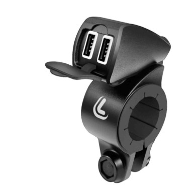 38828-S-02.JPG Usb Fix Trek Doppio Caricatore Usb Resistente All'acqua Fissaggio A Manubrio Ultra Fast Charge 5400 Ma 12/24v