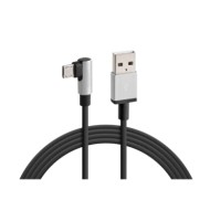 38834-A-01.JPG Cavo 90° Usb   Micro Usb 100 Cm Nero Micro Usb Cavi