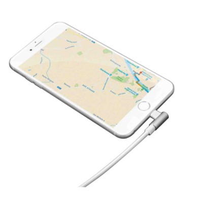 38836-A-02.JPG Cavo 90° Usb   Lightning 100 Cm Bianco Apple Lightning/8 30 Pin Cavi
