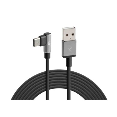 38839-C-01.JPG Cavo 90° Usb   Usb Type C 200 Cm Nero Type C Cavi