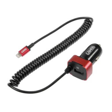 38842-S-01.JPG Caricabatteria Universal (apple 8 Pin/micro Usb) Con 1 Porta Usb Fast Charge 2500 Ma 12/24v Caricabatteria Usb 12