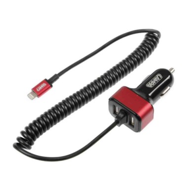 38843-S-03.JPG Caricabatteria Universal (apple 8 Pin/micro Usb) Con 2 Porte Usb Fast Charge 5800 Ma 12/24v Caricabatteria Usb 12