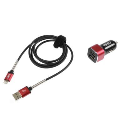38844-S-03.JPG Kit 2 In 1 Universal (apple 8 Pin/micro Usb) Fast Charge 12/24v Multi Connettore Kit Di Ricarica