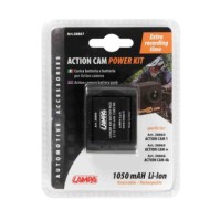 38867-C-01.JPG Kit Carica Batteria + Batteria Per Action Camera Action Cam Telecamere