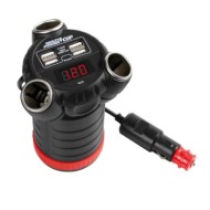 38926-S-01.JPG Multi Power Cup 3 Prese Accendisigari + 4 Usb E Voltmetro 12/24/36v Prese Spinotti E Prese Corrente