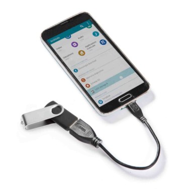 38929-S-01.JPG Cavo Otg Usb   Micro Usb 20 Cm Nero Otg Cavi