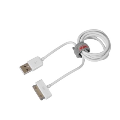 38932-S-01.JPG Cavo Usb   Apple Dock 30 Pin 100 Cm Bianco Apple Lightning/8 30 Pin Cavi