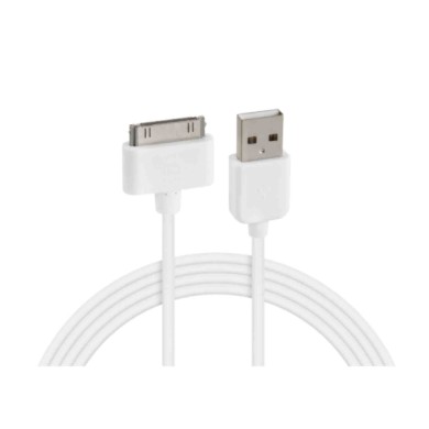 38932-S-11.JPG Cavo Usb   Apple Dock 30 Pin 100 Cm Bianco Apple Lightning/8 30 Pin Cavi