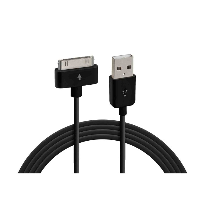 38933-S-11.JPG Cavo Usb   Samsung Dock 30 Pin 100 Cm Nero Mini Usb/usb 3.0/samsung Dock Cavi