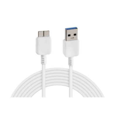 38934-S-11.JPG Cavo Usb   Usb 3.0 Micro B 100 Cm Bianco Mini Usb/usb 3.0/samsung Dock Cavi