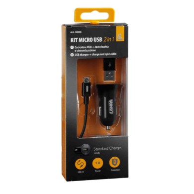38938-C-01.JPG Kit 2 In 1 Micro Usb 12/24v Micro Usb Kit Di Ricarica