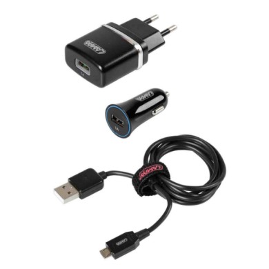 38944-S-02.JPG Kit 3 In 1 Micro Usb 12/24v + 230v Micro Usb Kit Di Ricarica