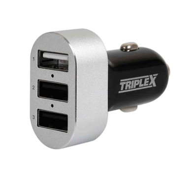 38964-A-01.JPG Caricabatteria 3 Porte Usb 4500 Ma 12/24v Caricabatteria Usb 12/24v