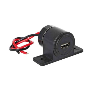 38968-A-02.JPG Presa Usb 2100ma 12/24v Prese Spinotti E Prese Corrente